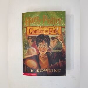 Scholastic‎ Harry Potter and The Goblet of Fire by J. K. Rowling 2000 Book